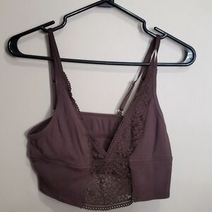 Aerie crop top size large